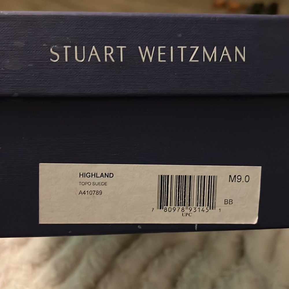 Stuart Weitzman Highland Boots In Topo - image 7